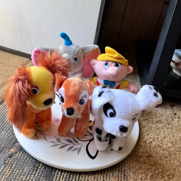 Set of 10 vintage Walt Disney plush figurines. - Picture 12 of 17